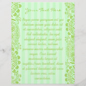 Roter Streifen Schwirbeliger Flyer (Hinten)