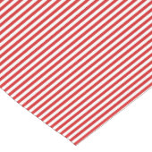 Roter Streifen Tischläufer (Ecke)
