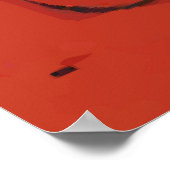 Roter Stuhl, Stil der Matisse Poster (Ecke)