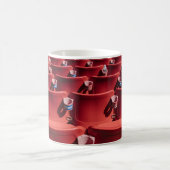 Roter Stuhlplatz Kaffeetasse (Mittel)