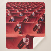 Roter Stuhlplatz Sherpadecke (Vorderseite)