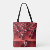 Roter Stuhlplatz Tasche (Rückseite)