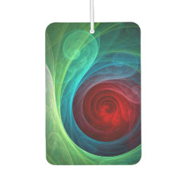 Roter Sturm Floral Modernes Abstraktes Kunstfarbmu Autolufterfrischer
