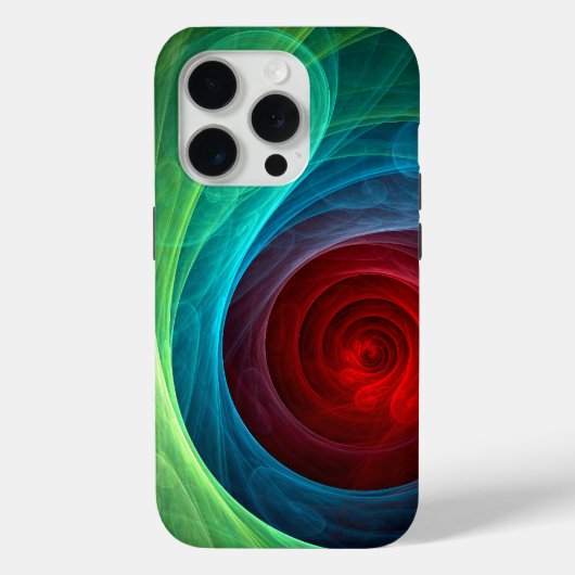 Roter Sturm Floral Modernes Abstraktes Kunstfarbmu Case-Mate iPhone Hülle (Rückseite)