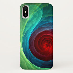 Roter Sturm Floral Modernes Abstraktes Kunstfarbmu Case-Mate iPhone Hülle
