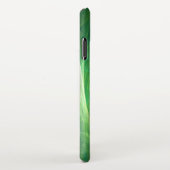 Roter Sturm Floral Modernes Abstraktes Kunstfarbmu iPhone Hülle (Rechte Seite)