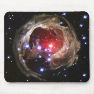 Roter Supergiant Stern V838 Monocer Mousepad
