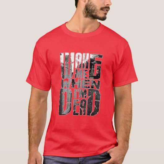 Roter T - Shirt (Vorderseite)
