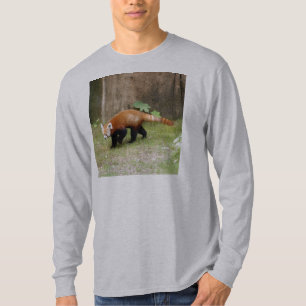 Roter T - Shirt Panda-042