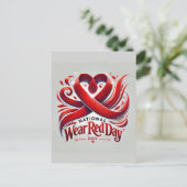 Roter Tag der Nationalfeier Feiertagspostkarte (Stehend Vorderseite)