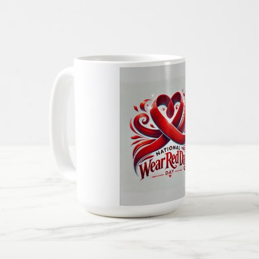 Roter Tag der Nationalfeier Kaffeetasse (Vorderseite Links)