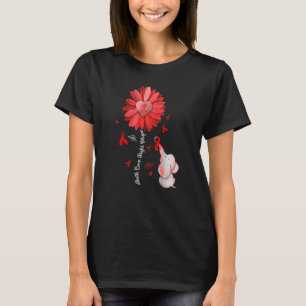 Roter Tag Herzerkrankung tragen Sensibilität Eleph T-Shirt