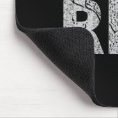 Roter Tag tragen _ Rotes Sprichwort Herzerkrankung Mousepad (Ecke)