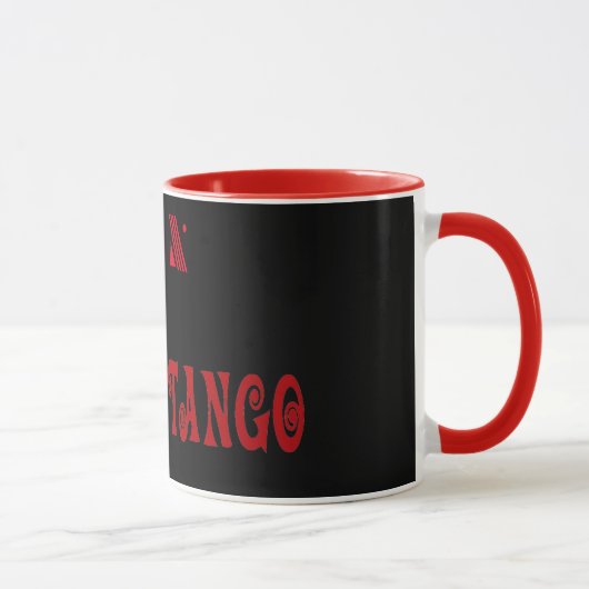 Roter Tango Tasse (Rechts)