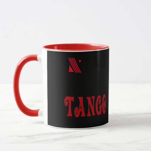 Roter Tango Tasse (Links)