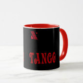 Roter Tango Tasse (VorderseiteRechts)