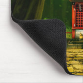 Roter Tempel Mousepad (Ecke)