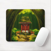 Roter Tempel Mousepad (Mit Mouse)