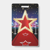 Roter Teppich Ausweis (Rückseite)