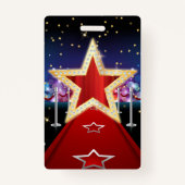 Roter Teppich Ausweis (Rückseite)