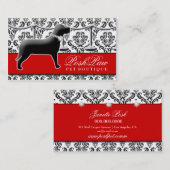Roter Teppich des vornehmen Haustier-311 Visitenkarte (Vorne/Hinten)