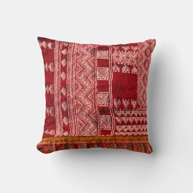 Roter Teppich Kissen (Vorderseite)