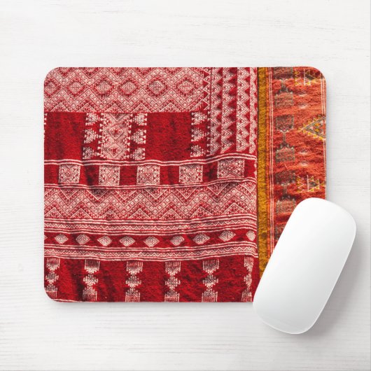Roter Teppich Mousepad (Mit Mouse)