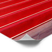 roter Teppich Poster (Ecke)