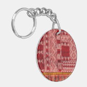 Roter Teppich Schlüsselanhänger (Vorderseite links)