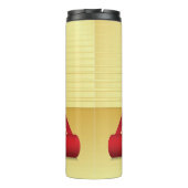 Roter Teppich Thermosbecher (Rückseite)