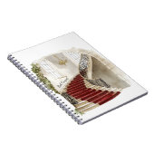 Roter Teppich Treppe Notizblock (Rechte Seite)