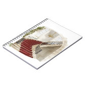Roter Teppich Treppe Notizblock (Linke Seite)