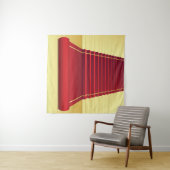 Roter Teppich Wandteppich (Beispiel (Horizontal))