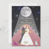 Roter Teppichboden Einladung (Vorderseite)