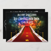 Roter Teppichtereignis oder Einladung zur Probefah (Vorne/Hinten)