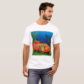 Roter Terror Festae Cichlid-T - Shirt (Vorne ganz)