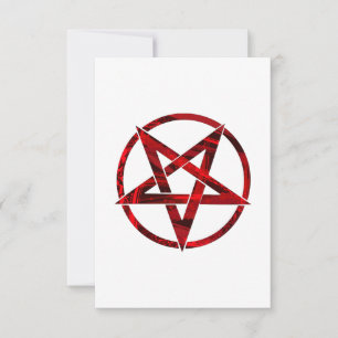 Roter Teufel-Pentagramm