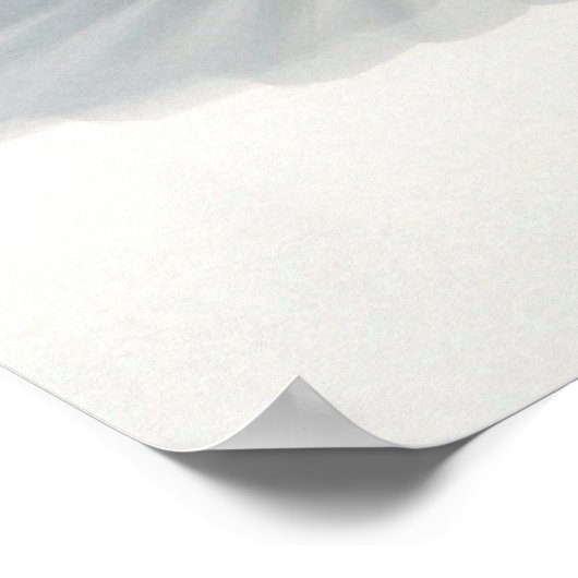 Roter Throter Hummingvogel Poster (Ecke)