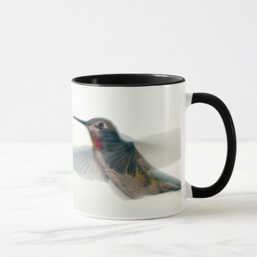 Roter Throter Hummingvogel Tasse (Rechts)