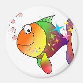 Roter Thun Magnet (Vorne)