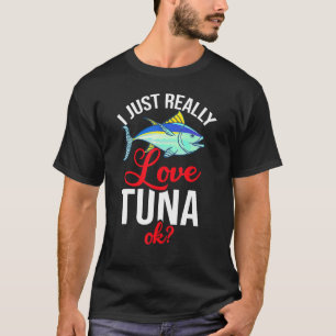 Roter Thunfisch Blauflossenthunfischsalat T-Shirt