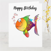 Roter Thunfisch Karte (Gelbe Blume)