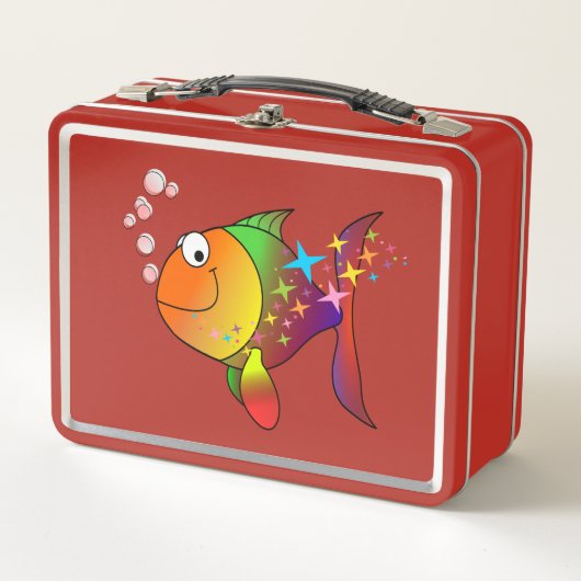 Roter Thunfisch Metall Lunch Box (Vorderseite)