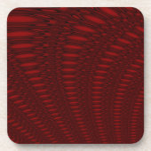 Roter Tintenfisch Tentacles Cork Untersetzer (Vorderseite)