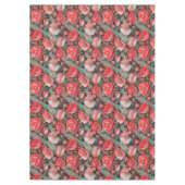 Roter Tischtuch Tischdecke (Vorderseite)