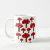 Roter Toadstocker Wald Pilz Kaffeetasse (Links)