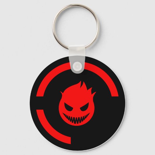 Roter Todesring Schlüsselanhänger (Vorderseite)