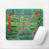 Roter Tor-Sommer 2010 Mousepad (Mit Mouse)