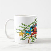 Roter Tornado + Batman Kaffeetasse (Links)