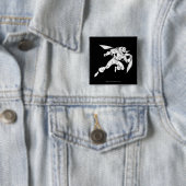 Roter Tornado Umriss Button (Beispiel)